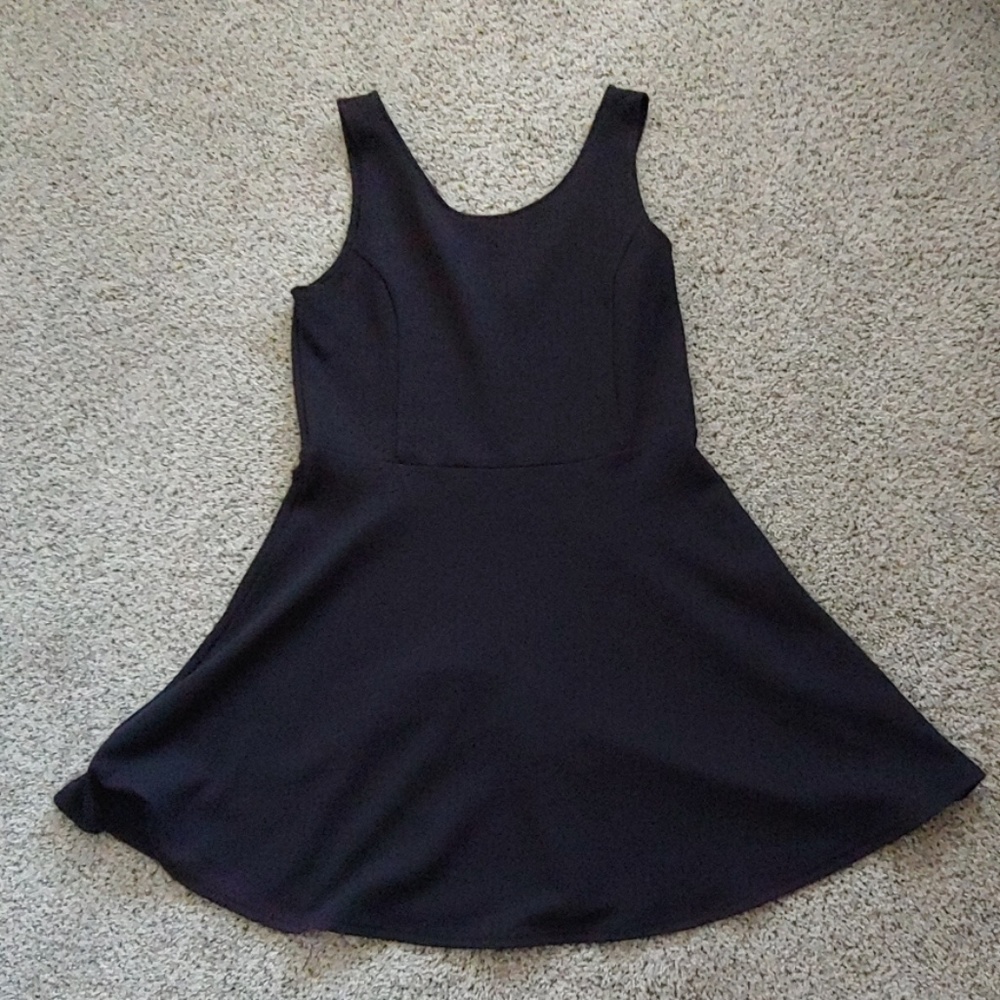 Gauzy black sundress